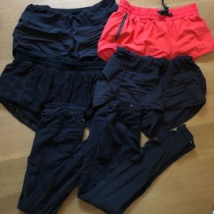 Lululemon shorts and pants!